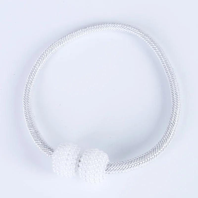 1 шт. Жемчужная пряжка для штор, зажим, подхват, ремешок, жемчужный шар, подхваты для штор, украшение для дома, подхват для штор