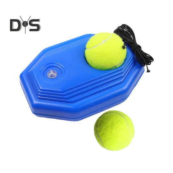 Tennistrener Rebound Ball Sett med 2 baller Tennis Treningsverktøy Solo Tennis Rebounder Utstyr for voksne barn