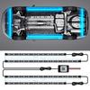 Car Underglow LED Strip Lights RGB Neon Underbody Light APP Remote Control Dream Color Auto Exterior Decorative Atmosphere Lamp