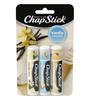 Paquete de 3 bálsamos labiales de vainilla Vanilla Favorites Chapstick