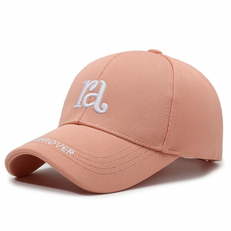 New embroidered hard top hat men's and women's autumn fashion versatile baseball cap trendy letter cap