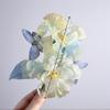 Butterfly Peony Flower Hairpin Women'S Hair Accessories Embroidery Hairgrips Flower Hair Claw Clips  Ornament Daily