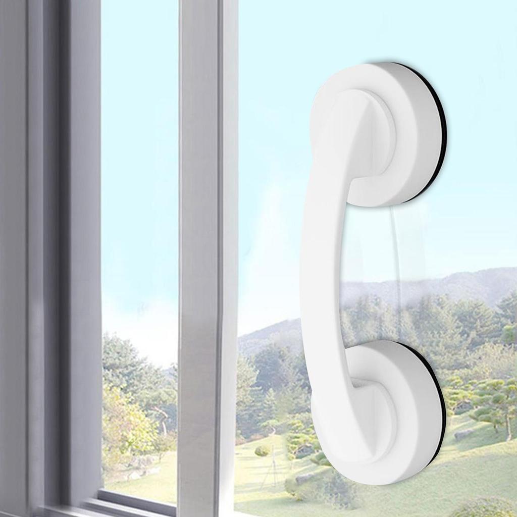 Przyssawka do klamki szklanych drzwi i okien Uchwyty do łazienkowych drzwi przesuwnych Uchwyty nieporowate Uchwyty do prysznica