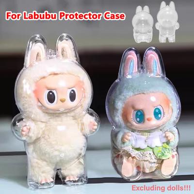 3/2/1Pcs For LABUBU Protector Case Protection Cover V1 V2 V3 V4 Plush Doll Storage Box Anti Dust Case For Labubu Accessories