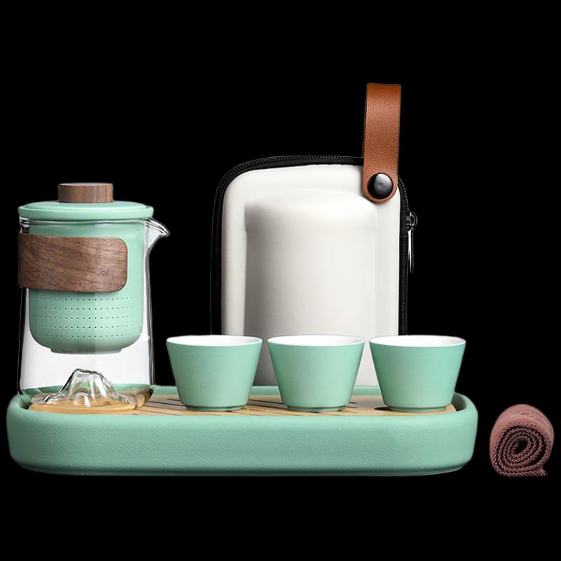 Woding Distant Mountain Portable Kung Fu Tea Set
