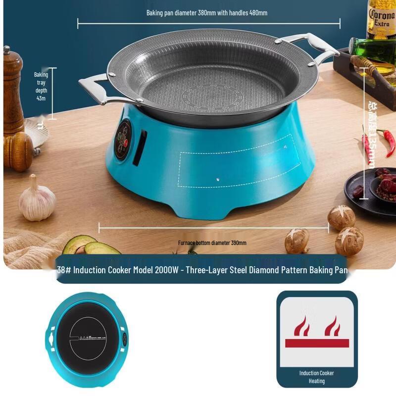 

OLOEY Commercial Electric Grilled Fish Oven 38