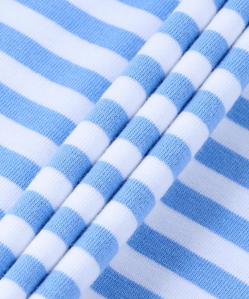 POLO RALPH LAUREN Custom Slim Fit Striped Jersey T-Shirt - Blue