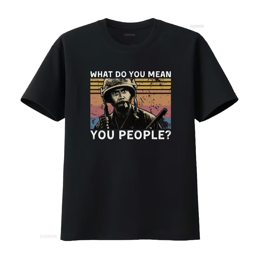 Was meinst du Leute Tropic Thunder T-Shirt Lustiges Design Erhältlich in allen Größen S 4XL Vintage gewaschen Grafik