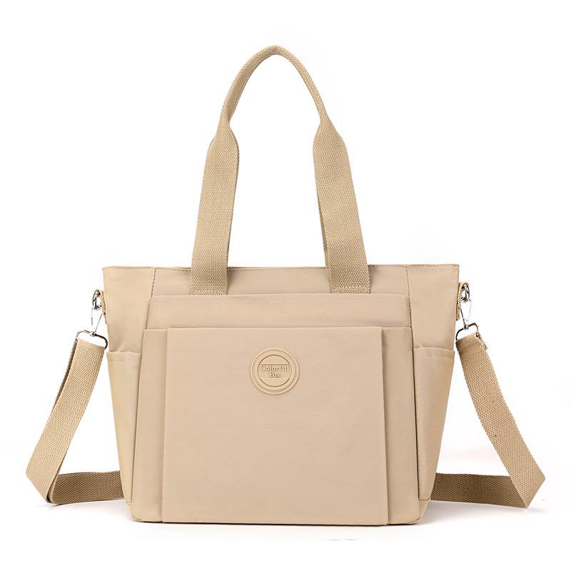 New Women's Tote Bag Outdoor Leisure Large Capacity Anti-splashing Mommy Shoulder Messenger Bag