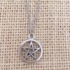 Vintage Evil Pentagram Necklace, Jewelry