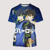 Anime Blue Lock 3D Printed Men/Women Children T Shirt Fashion Harajuku Style Football T-shirt  Short Sleeve Tops