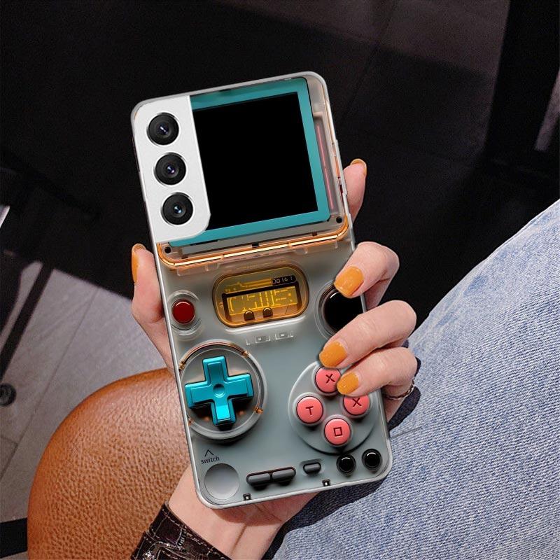 Games Console Fashion Boy Phnoe Case for Samsung Galaxy S26 S25 Edge S23 S24 Ultra S22 Plus S21 S20 FE Unique Cover Soft Coque G