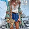 Women's Summer 2023 Bohemian Long Sleeve Printed Cardigan