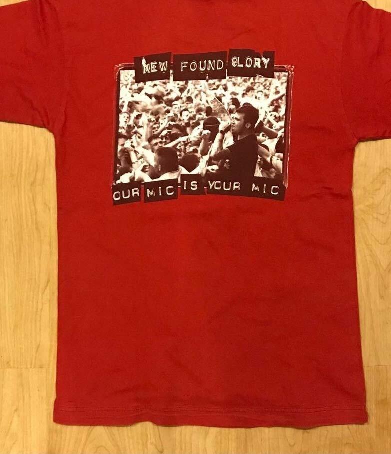 Merry Christmas New Found Glory 100% Cotton red Shirt Unisex HT239 Unisex T-Shirt S