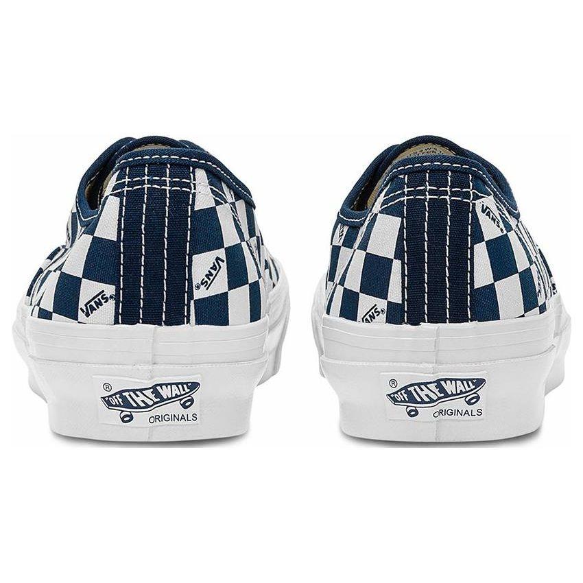 Vans Vault OG Authentic LX Checkerboard Blue White Unisex Sneakers VN0A5FBDLKZ