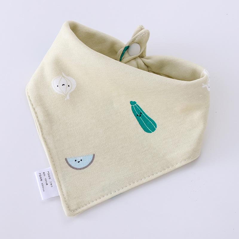 Waterproof Baby Triangle Bib - Pure Cotton for Newborns, Boys & Girls