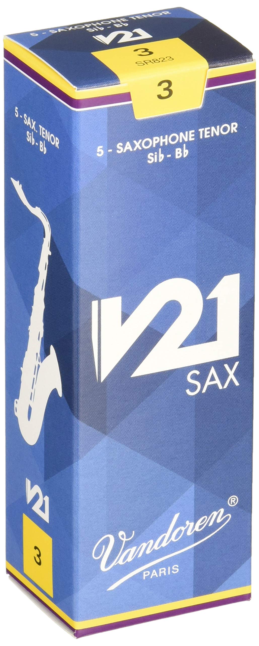 

Van Doren Tenor Saxophone Reed V21 Hardness: 3 (5 pieces)