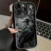 Black crow pattern phone case suitable for iPhone 17 16 15 14 13 12 11 Pro/Max/Plus anti drop and shockproof back cover