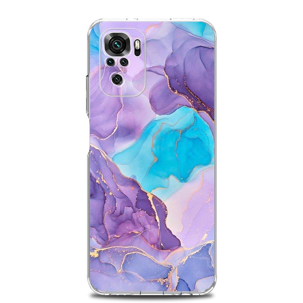 

Мраморный чехол для телефона для Xiaomi Redmi Note 13 12 5G 9S 9 8 10 11 Pro Plus 4G 9T 13C 12C10C 9C 9A 7 прозрачный чехол Redmi 12C
