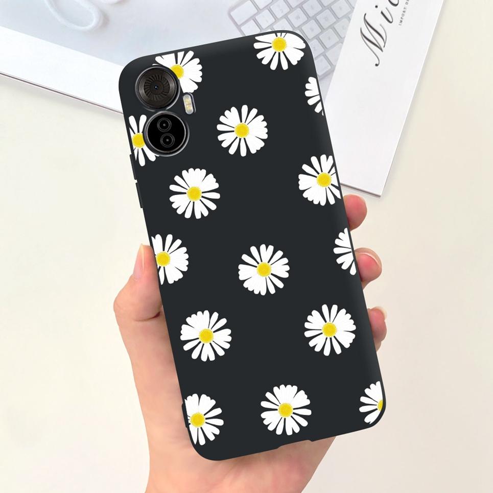 Für Itel Vision 5 Plus Handyhülle Weiche Silikonhülle für ITEL S18 pro Vision5plus 5+ Fundas Cartoon Mond Himmel Girly Muster Capa