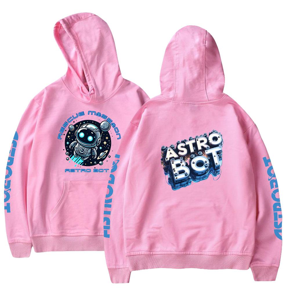 Astro Bot Anime Hoodies Autumn Long Sleeve Unisex Harajuku Pullovers Streetwear Graphic Clothes Sweatshirt
