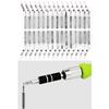Set Șurubelnițe Mici 32 Mini Șurubelnițe de Precizie Magnetice Set Burghie (Stea, Y, Treflă, Triunghi, Cruce, Fanta, U, Hexagonal He