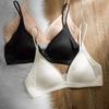 1Pc Thin Straps Elegant Women's Bra Breathable Comfortable Seamless Solid Color Underwear Nylon