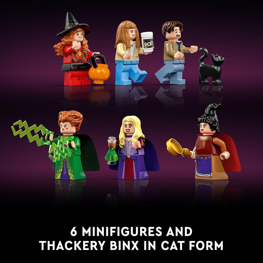 LEGO Ideas Disney Hocus Pocus: Sanderson Sisters' House 21341 Toy Blocks Gift Fantasy Princess for Boys, Girls, and Adults