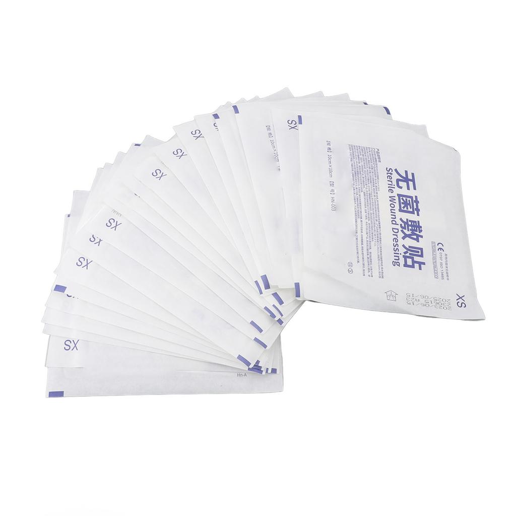 20PCS Wound Dressing Waterproof Transparent Breathable Disposable Wound Adhesive Pads for Aid Kit