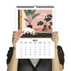 1 st Tecknad hundkalender - Tema husdjurshund, 12 olika designs, väggkalender, födelsedag, jul, nyårsgåva