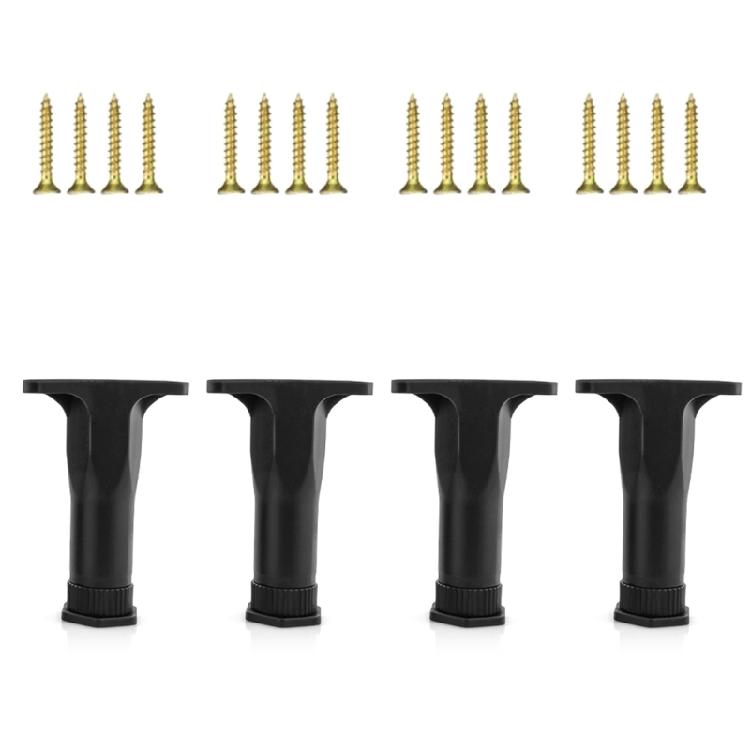 4Pcs Strong Load Bearing Bed Support Legs Furniture Hardware Feet For Furniture Leveling Stable Base Easy to Install