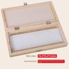 Drewniane Pudełko do Przechowywania Szkiełek Metalowy Zawias Bezpieczne Szkiełka Mikroskopowe Biologiczne Sprzęt Laboratoryjny Część na 50 szt. Szkiełek Mikroskopowych z Preparatami