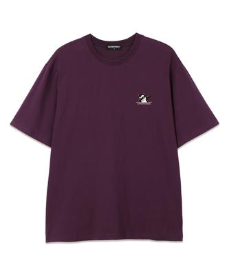 VANNWORKS Penguin Oversized Short Sleeve T-Shirt (Vs0042) Purple