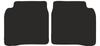 Rear Floor Mats For Nissan Note I E11 Minivan 2006-2012