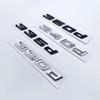 Insignias de Desplazamiento Trasero del Nuevo Serie 3 de BMW: Pegatinas 350d, 340d, 335d, 330d, 318d.