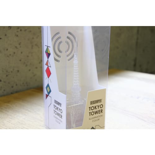 Geocraper Tokyo Tower Illumination Color Clear White