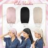 by Beauty Silk Night Cap for Long 6A Natural 19 Silk Cap with Adjustable Elastic Cylindrical Beautiful Prevents Split Ends [miery] [Recommended
