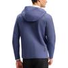 Fila Fitness Comfortable Hooded Jacket Men Jackets Light-Gray Blue A11M441704F-BU