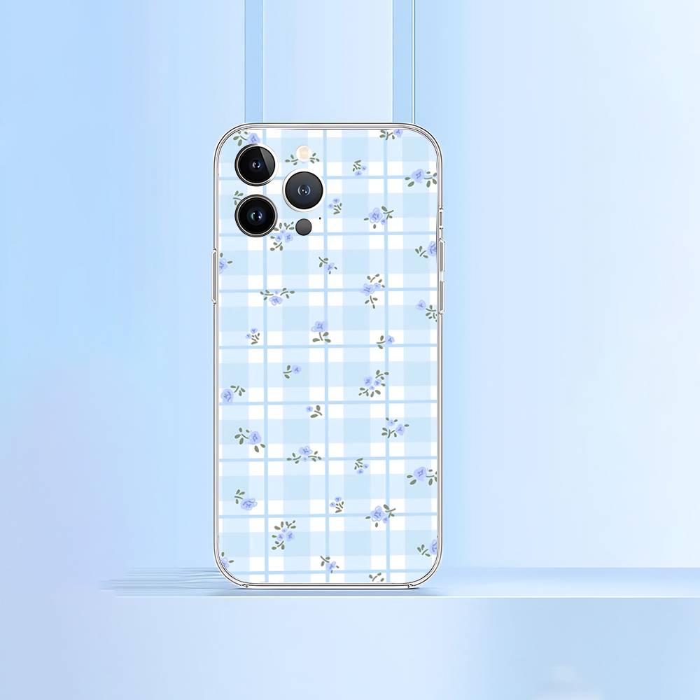 

Клетка, цветок, сердце, бант Чехол для телефона для IPhone 17 16 15 12 11 Pro Max 14 Plus 13 Mini Прозрачный чехол Мягкий Funda iphone14ProMax