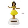 Swinging Bobble Toy Shaking Head Doll Swinging Hawaiian Girl Solar Swinging Doll Dancing Hula Girl