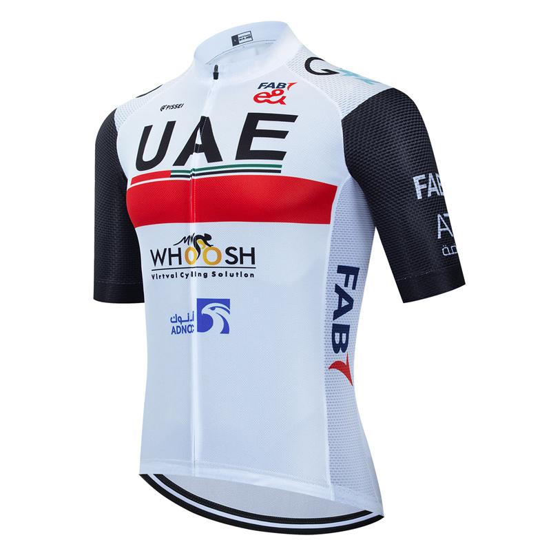 

Комплект веломайки ОАЭ 2024 года, мужская командная одежда с коротким рукавом для велоспорта, униформа для горного велосипеда, Maillot Ropa Ciclismo, летняя одежда для велосипедистов 5XL