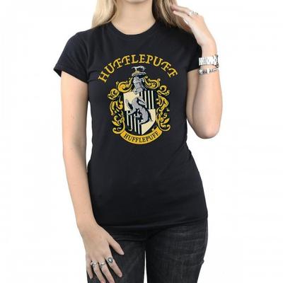 Womens/Ladies Hufflepuff Cotton T-Shirt