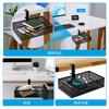 Under-table Storage Rack, 360-degree Rotating, Retrofit Drawer, Under-desk Storage Box, Easy Installation, 5kg Weight Capacity, Suitable for Office,