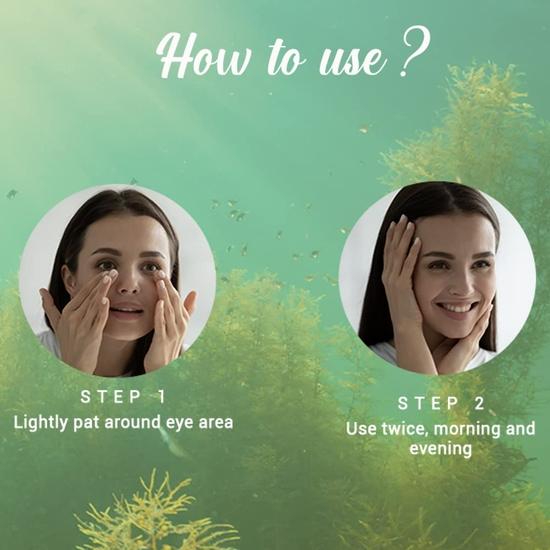 Biotique Bio Seaweed Revitalizing Anti Fatigue Eye Gel | Odpowiedni dla każdego rodzaju skóry | 15G, 1 sztuka