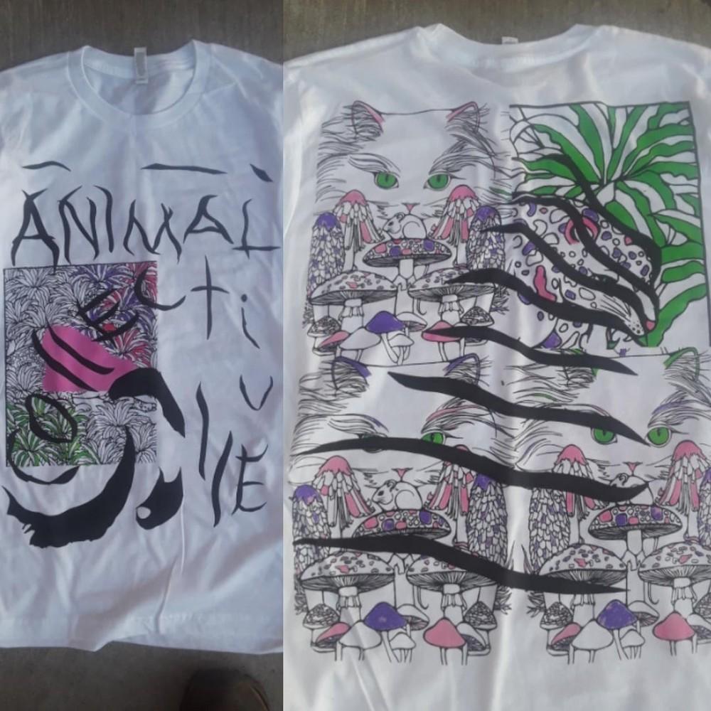 

Hot Animal Collective Men#039s 2 Sides TShirt Cotton NZ721 Unisex T-Shirt L