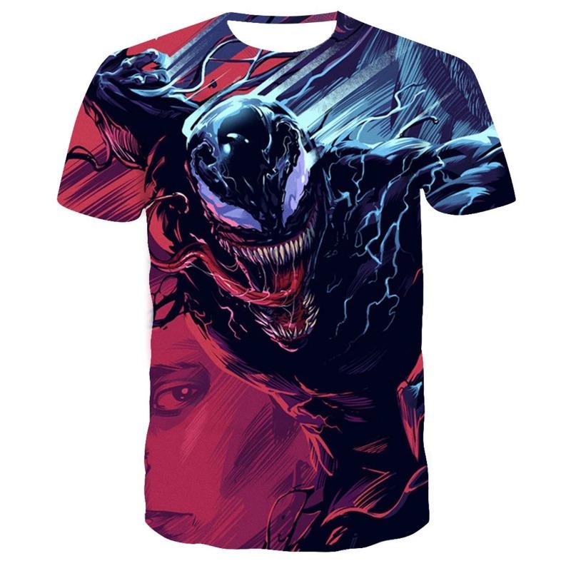Gothic Style Horror Skull Art 3D Printed T-Shirt Fashion Short Sleeve Oversized T-Shirt Loose Men Clothing Summer Men O-Neck Tee