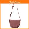 Crossbody Simple Shoulder Bag With Solid Color Design And Magnetic Buckle