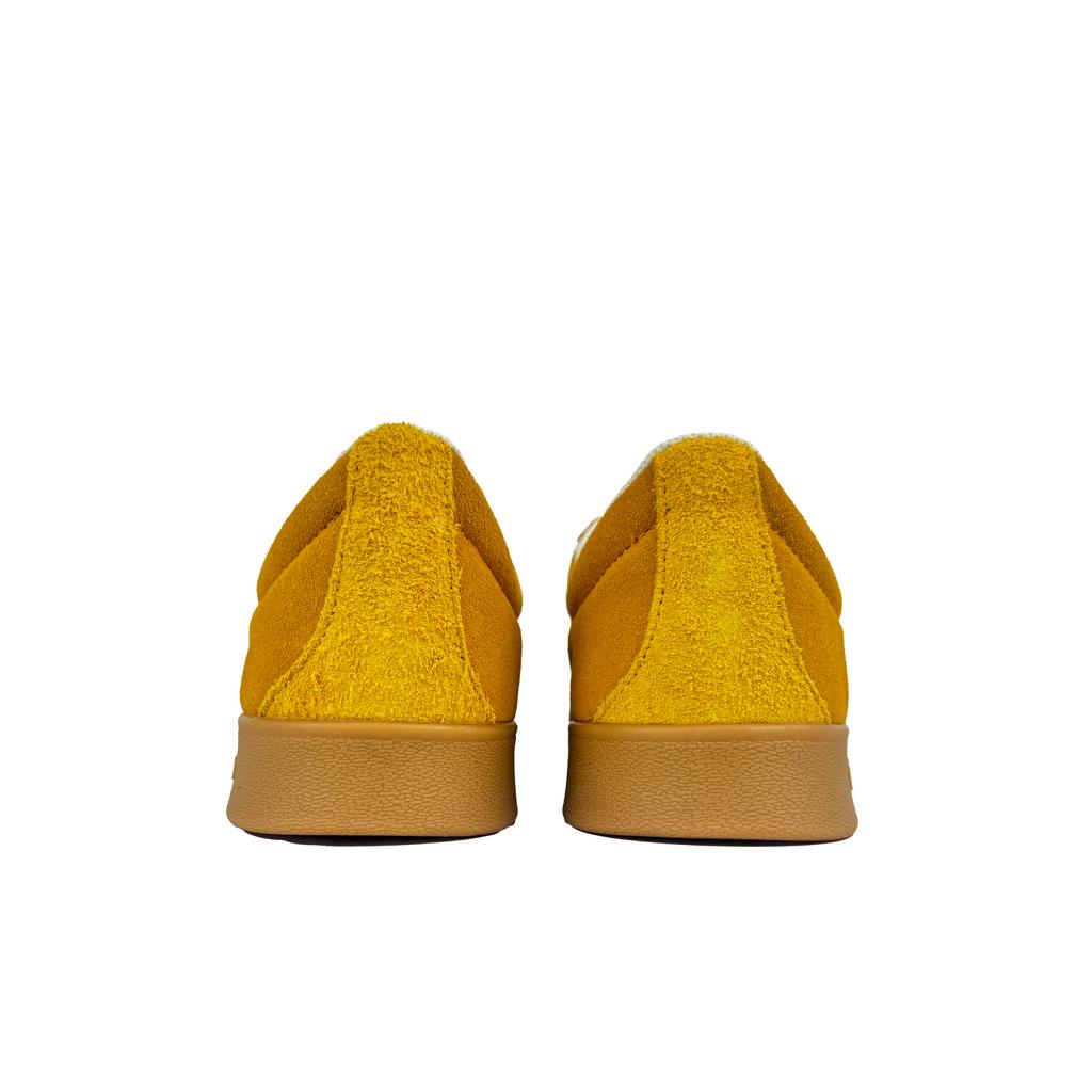 Adidas VL COURT 2.0 Bubble Wheat Slip Resistant Abrasion Resistant Low top Skateboard Shoes Unisex Yellow White JI0495(Team619-)