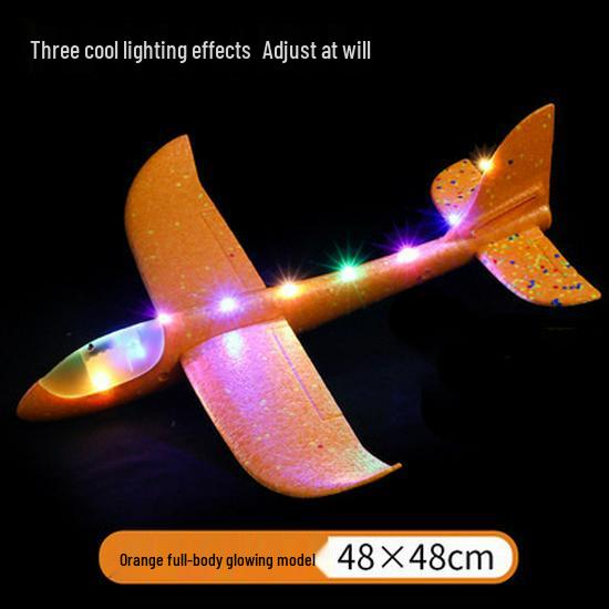 Handheld Foam Airplane Launcher Toy for Kids - Outdoor Sports Fun