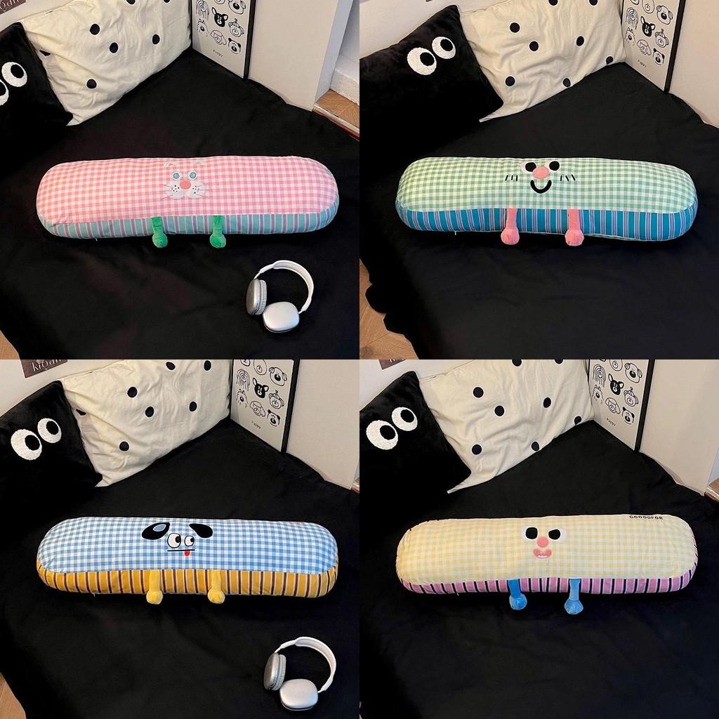 Pattern Checkered Plush Pillow Cartoon Cushion Toy Cartoon Decorations Doll